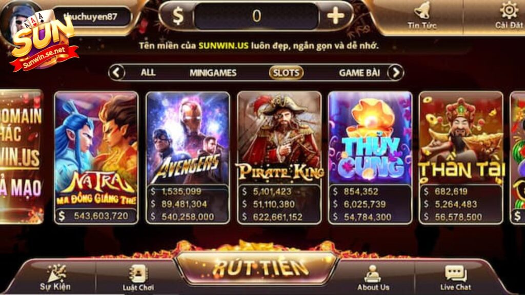 game nổ hũ rút tiền mặt