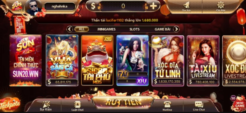 Trang chủ 7 Kho trò chơi đa dạng thể loại tại Sunwin