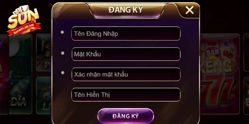 Ảnh Sunwin minh họa thủ tục đăng ký đơn giản